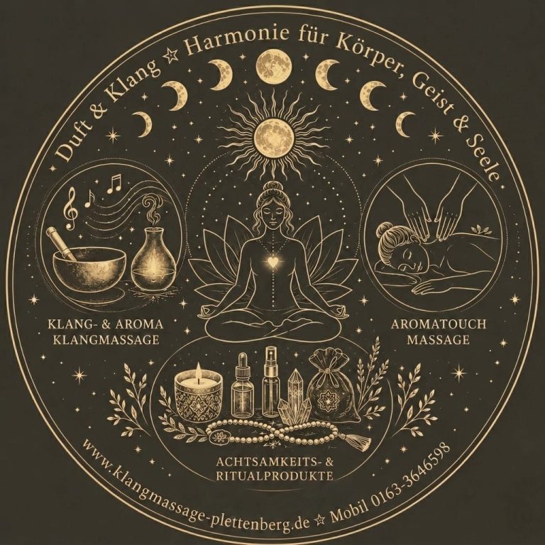 rich Witch Eine stilisierte Hexe fliegt auf einem Besen mit einer Katze, darunter steht „rich WITCH“.